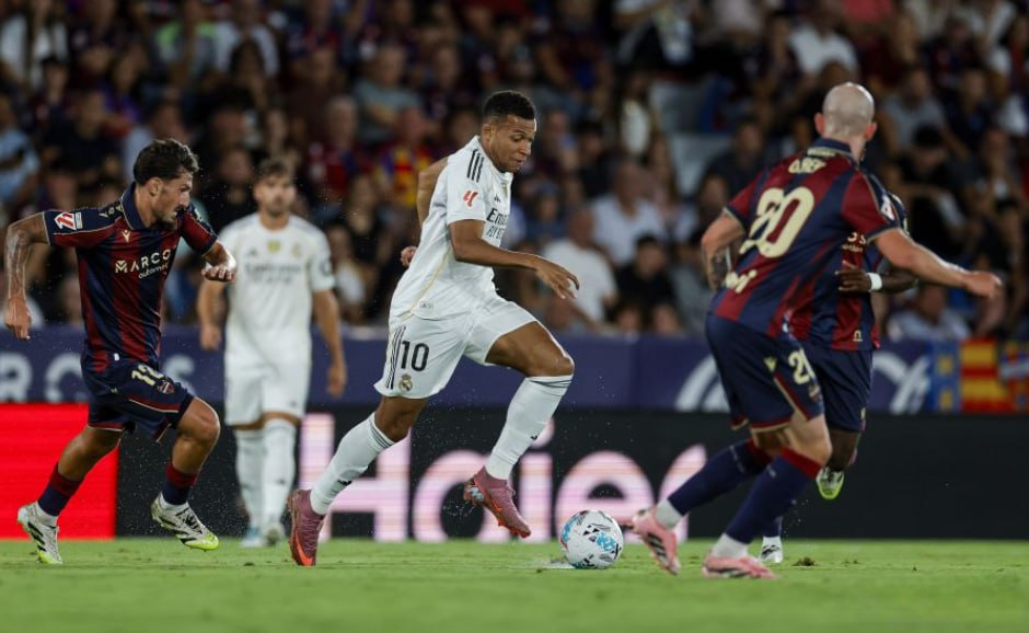 Levante vs Real Madrid (02:30 – 24/09) | Xem lại trận đấu