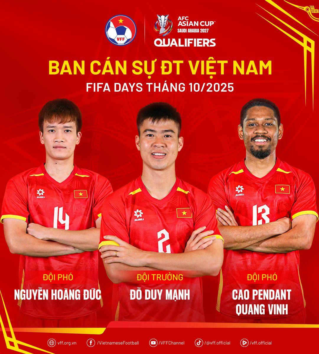 Cao Pendant Quang Vinh bất ngờ được chọn làm đội phó