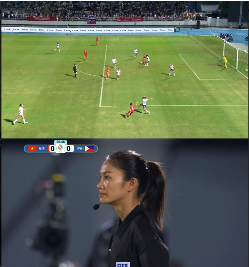 Bàn thắng hợp lệ của ĐT nữ Việt Nam bị từ chối 1 cách khó tin