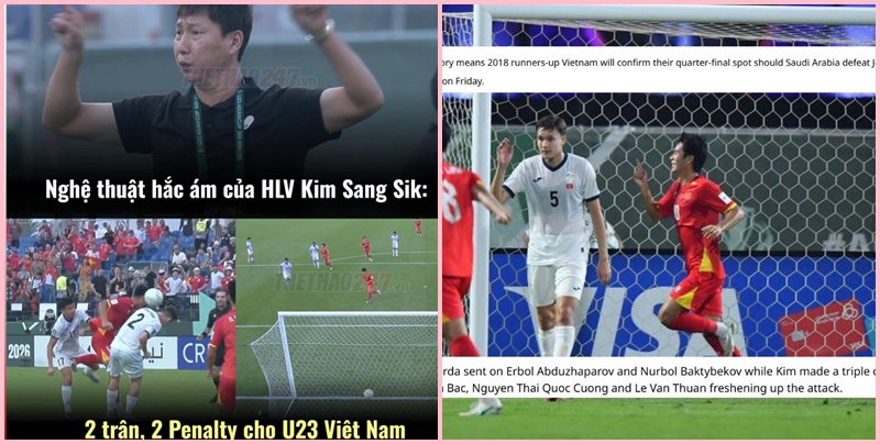 AFC ngả mũ khâm phục chiến thuật ma ảo của HLV Kim Sang Sik