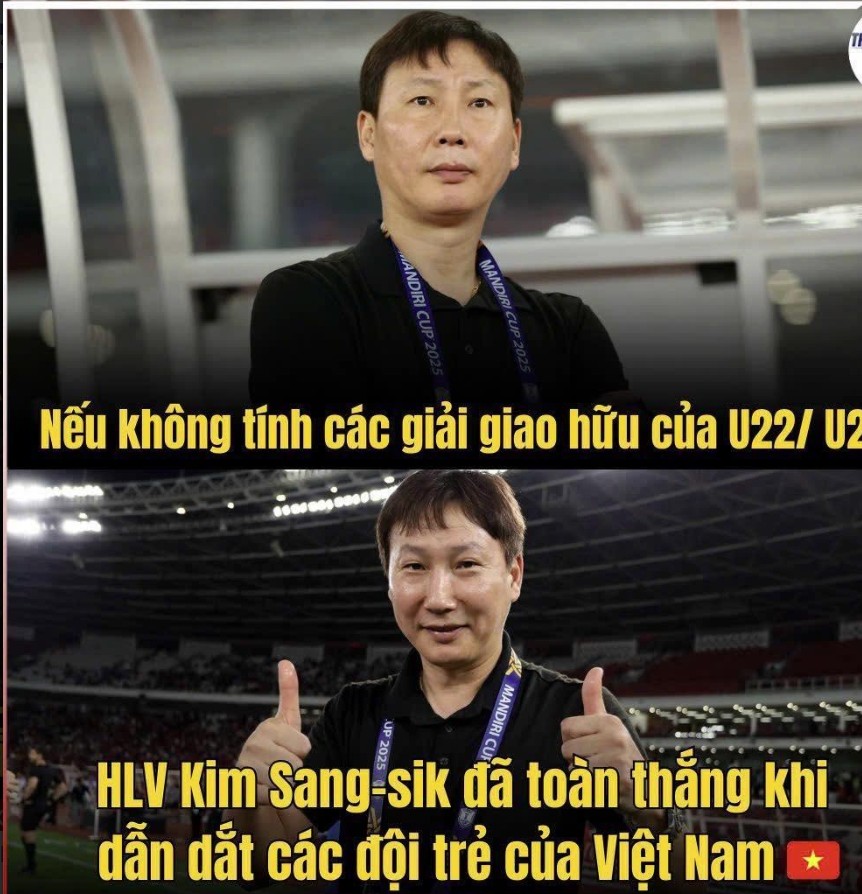 Phong độ của U23 Việt Nam dưới thời HLV Kim Sam-sik là cực cao