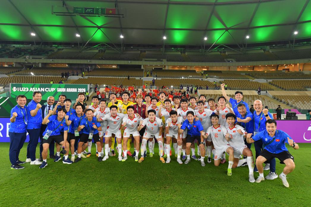 Đội tuyển U23 Việt Nam tích cực chuẩn bị cho Tứ kết gặp U23 UAE